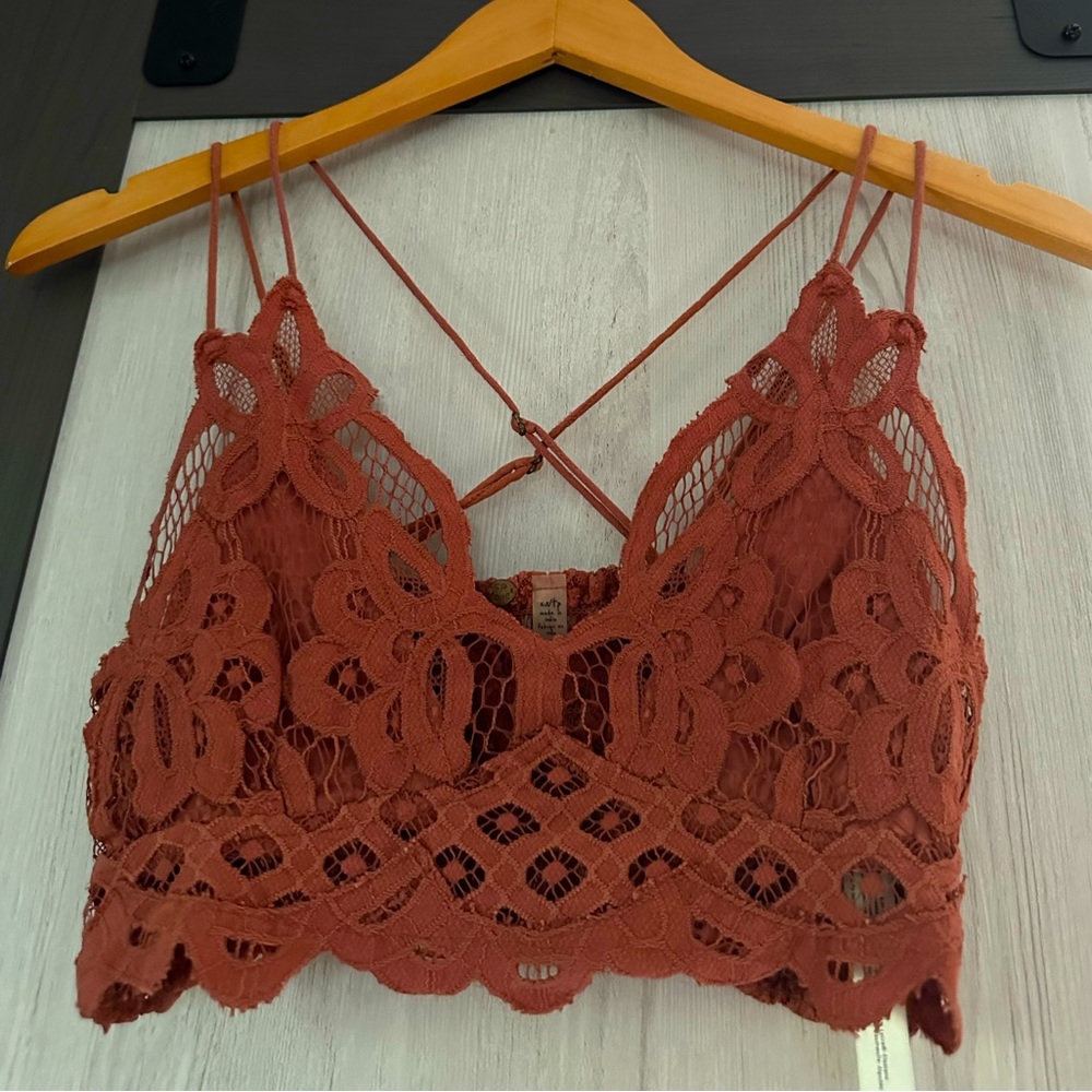 Free People Crochet Lace Bralette